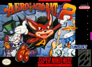 Aero the Acro-Bat 2 (USA) box cover front